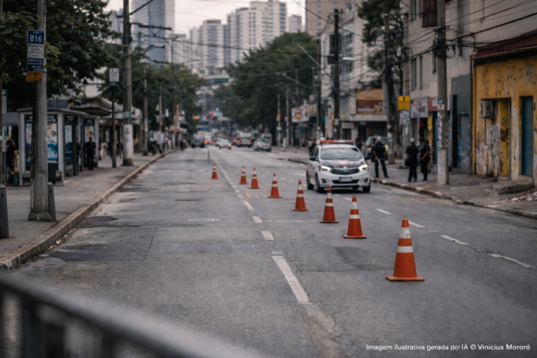 Mulher morre após atropelamento por caminhão a serviço da Sabesp em São Paulo