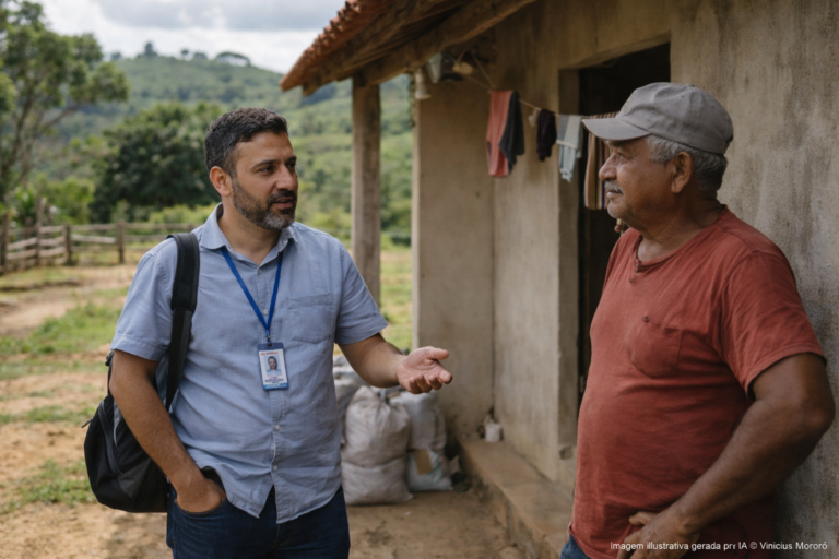 Governo de SP orienta população sobre como identificar agentes do censo de saneamento rural