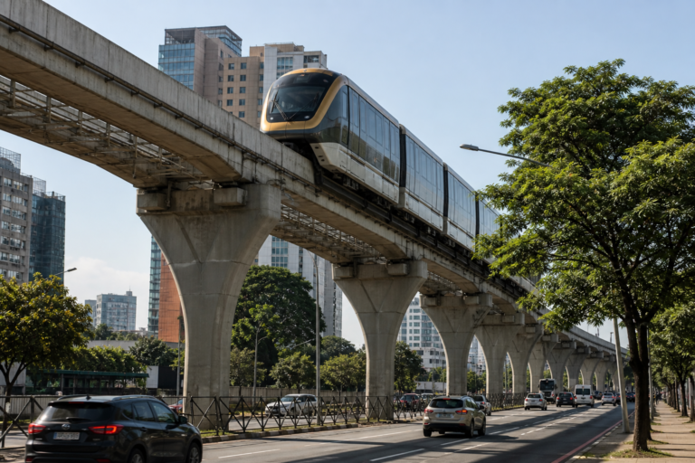 Linha 17-Ouro completa um mês com operação parcial e amplia conexão na Zona Sul